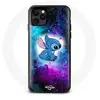 Coque pour Iphone 13 Stitch Ohana Citation Espace Coloré - Maniacase