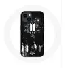 Coque pour Iphone 14 Plus - Maniacase - BTS Signature - Souple - Noir - Mixte