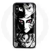 Coque - MANIACASE - Iphone XS Max - Anime manga - Noir et blanc - Souple
