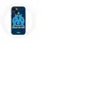Coque Maniacase pour pour Iphone 14 Plus Olympique de marseille OM logo bleu -