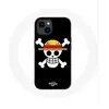 Coque - Maniacase - Iphone 14 - Tête de Mort - Souple - Noir - Manga