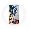 Coque - Maniacase - Iphone 14 - Anime Dragon Ball Goku - Souple - Noir/Bleu