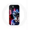 Coque - Maniacase - Iphone 14 - Anime Dragon Ball Goku et Jiren - Souple - Noir