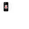 Coque Maniacase pour pour Iphone 14 Hunter x Hunter Manga Logo Fond Noir -