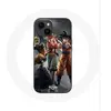 Maniacase Coque pour Iphone 14 Sangoku naruto Luffy one piece Dragon Ball z 3D Anime manga