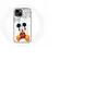Coque Maniacase pour Iphone 14 Mickey Mouse Fleurs Coeurs