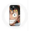 Coque - Maniacase - Iphone 14 Plus - One piece Manga Luffy - Souple - Noir