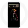 Maniacase Coque Google Pixel 7 Pro one piece manga anime luffy fond noir