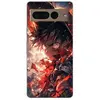 Coque - Maniacase - Google Pixel 7 Pro - Luffy énervé - Souple - Noir