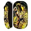 Souris noir sans Fil Son Goku Super Saiyan SSJ3 Attaque point Dragon