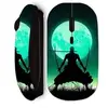 Souris sans fil maniacase noir roronoa zoro triple épée pleine lune