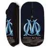 Souris sans fil - MANIACASE - OM logo - Noir - Bleu et doré - Avec récepteur USB