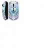 Souris - maniacase - sans fil - optique - USB - noir - violet