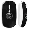 Souris blanc sans Fil psg jordan logo blanc