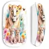 Souris - maniacase - Sans fil - Blanche - Lionne et ses bebes