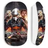 MANIACASE Souris blanc sans Fil Max Verstappen F1 art wallpaper