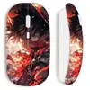 Souris blanc sans Fil One piece Luffy énervé art manga anime