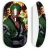 Souris sans fil maniacase blanche One piece Zoro manga anime 3D art