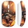 Souris blanc sans Fil Demon Slayer Nezuko 3D art anime Manga