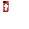 Coque pour Iphone 12 BTS Bangtan Garçons BT21 RJ de Jin Fond Rouge