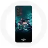 Maniacase Coque pour Samsung Galaxy A13 4G / A13 4G Lite Demon Slayer Manga Tanjiro et Nezuko