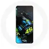 Coque pour Samsung Galaxy A13 4G / A13 4G Lite Valentino Rossi Pilote de course Moto GP