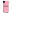Maniacase Coque pour Iphone XS Blackpink Groupe de K-pop Logo Fond Rose
