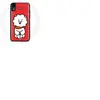 Coque pour Iphone XS BTS Bangtan Garçons BT21 RJ de Jin Fond Rouge