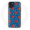 Coque pour Iphone 13 Pro BTS Bangtan Garçons BT21 TATA de V Fond Bleu