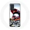 Coque pour Samsung Galaxy A13 4G / A13 4G Lite Casque MotoCross