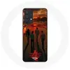 Maniacase Coque pour Samsung Galaxy A13 5G Stranger Things Saison 4 Affiche Art Equipages de la Nouvelle Théorie