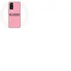Maniacase Coque pour Xiaomi Redmi Note 11 4G Blackpink Groupe de K-pop Logo Fond Rose