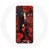 Coque pour Samsung Galaxy A13 5G Itachi Uchiwa Naruto Anime