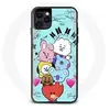 Maniacase Coque pour Iphone 13 Pro BTS BT21 Van Tata Chimmy Cooky Rj Koya Shooky Et Mang