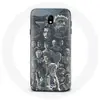 Maniacase Coque pour Samsung Galaxy S5 Game of Thrones Saison 8 Le Trône de Fer Affiche Personnages Fond Gris