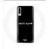 Maniacase Coque pour Samsung Galaxy A70 Squid Game logo Fond Noir