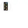 Maniacase Coque pour Samsung Galaxy Grand Prime Les Simpson autocollants fond noir