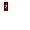 Maniacase Coque pour Samsung Galaxy J5 Ozark Saison 4 Logo Z Blanc Fond Rouge