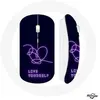 Souris Sans Fil BTS Album Love Yourself Answer Poster Violet (Maniacase)