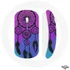 Souris Sans Fil Attrape Rêve Noir Fond Bleu et Violet (Maniacase)