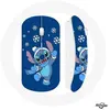 Souris Sans Fil Stitch neige Noël bleu (Maniacase)