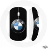 Souris Sans Fil BMW Logo fond noir (Maniacase)
