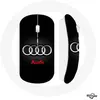 Souris Sans Fil Audi Logo Métal fond noir (Maniacase)
