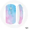 Souris Sans Fil Fond bleu rose (Maniacase)