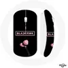 Souris Sans Fil Blackpink Logo Rose Fond Noir lightstick Blink ()