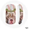 Souris Sans Fil Chien de Pitbull marron (Maniacase)