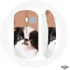 Souris Sans Fil Epagneul japonais Noir et Blanc Race de chiens ()