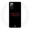 Maniacase Coque pour Samsung Galaxy S20 FE Stranger Things Affiche Logo Joyeux noël