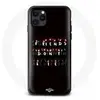 Coque pour Iphone 13 Pro Stranger Things Affiche Friends Don't Lie Joyeux noël
