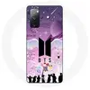 Maniacase Coque pour Samsung Galaxy S20 FE BTS Bangtan Affiche Signature Logo Noir